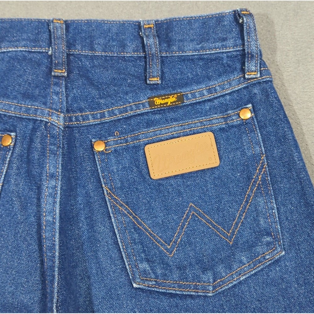 Wrangler Jeans Men's 29x32 Fits 29x31 Blue 1013MWZ Cowboy Cut Western Rodeo
